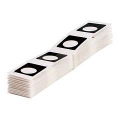 Объемные этикетки Brady M71EP-5-7593-BK полиэстер, 30 х 40 мм, черные, 100 шт [brd622207]