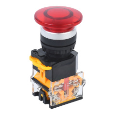 Кнопка Грибок IEK D8-11M Ø 22 мм, 1NO+1NC, красная [BBG30-11M-3-22-K04]