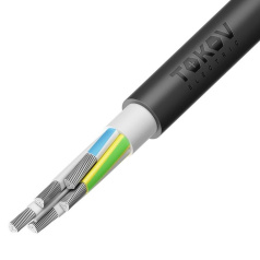 Кабель силовой алюминиевый АВВГнг(А)-LS TOKOV ELECTRIC, 5х70 мм², МС (N PE), 1 кВ [УТ000030803]