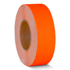 Противоскользящая лента сигнально-оранжевая, 25 мм х 18.3 м