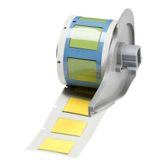 Термоусадочная трубка Brady M7‐500‐1‐342‐YL полиолефин, 25.78 х 21.62 мм, желтая [brd174628]