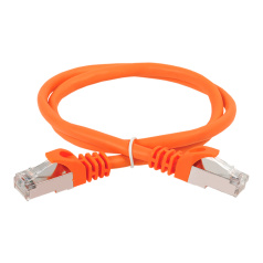 Коммутационный шнур (патч-корд) ITK категория 5E, FTP, PVC, 15 м, оранжевый [PC07-C5EF-15M]