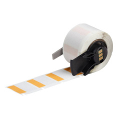 Самоламинирующиеся этикетки Brady M6‐19‐427‐OR винил, 25.4 х 25.4 мм, оранжевые, 250 шт [brd173739]