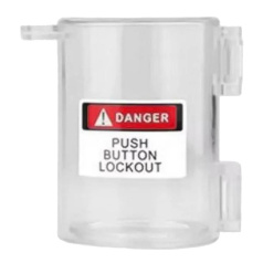 Основание для съемного блокиратора кнопок, поликарбонат, Ø отверстия для кнопки 24-67 мм, прозрачный [gwrD58-1]