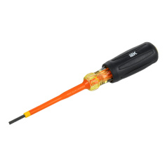 Отвертка диэлектрическая SL2,5х75 IEK Т3 ARMA2L 5 [A2L5-SC30-T3-SL-25-075]