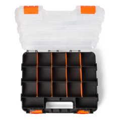 Кейс-органайзер КВТ К-08 ПРОФИ двухсторонний (81439)