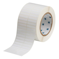 Этикетки Brady THT-40-423-10 полиэстер, 34.93 х 6.35 мм, белые глянцевые, 10000 шт [brd30218]