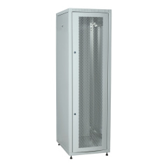 Шкаф напольный сетевой 19" ITK LINEA E 42U 600х800 мм, серый [LE35-42U68-PM]