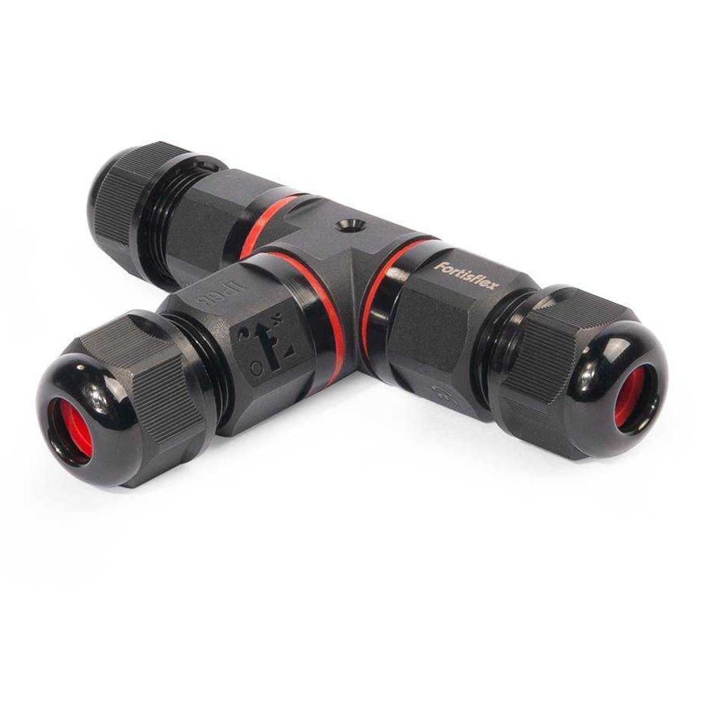 Коннектор кабельный T-образный Fortisflex FFC-32/3Р-IP68 [89669]
