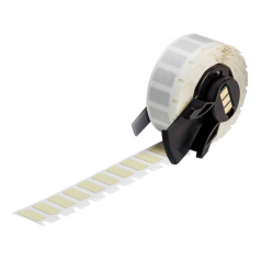 Термостойкие этикетки Brady M6‐6‐724 полиимид, 12.7 х 6.99 мм, зеленовато-янтарные [brd174341]