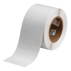 Этикетки Brady THT-5-719-10 полиимид, 25.4 х 12.7 мм, белые матовые, 10000 шт [brd134314]