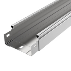 Лоток неперфорированный IEK ESCA, сталь, толщина 0.7 мм, 50х100х3000 мм [CLN10-050-100-3]