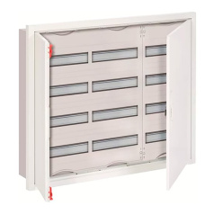 Щит распределительный в нишу ABB U43, белый [2CPX030103R9999]