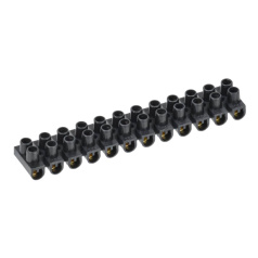 Зажим винтовой IEK ЗВИ-3 н/г, 1-2.5 мм², черный [UZV5-003-04]