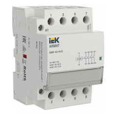 Контактор модульный IEK ARMAT KMR 40А 24В AC/DC 4НО [AR-KMR20-040-40-024]