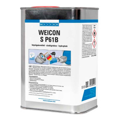 Импрегнирующий состав для чугуна и пластика Weicon S P61B, 1 л [wcn18150001]