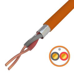 Кабель огнестойкий КПСЭнг(А)-FRLS Rexant 1x2x1.00 мм² [01-4904-1]