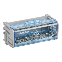 Шины IEK TEKFOR на DIN-рейку (кросс-модуль) ШНК 2х11 L+PEN [TF-DN10-2-11-050]