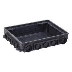 Напольная коробка IEK PRIMER ONFLOOR 12 [KNU-12-PA-9011]