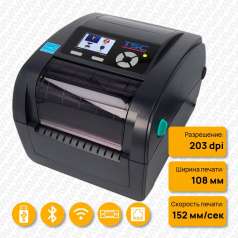 Термотрансферный принтер TSC TC210, 203 dpi, Wi-Fi, Bluetooth [99-059A001-1202]