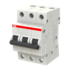 Автоматический выключатель ABB SH203 3P C20 6кА [2CDS213001R0204]