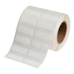 Этикетка Brady J20-37-7425J полипропилен, 38.1 х 12.7 мм, белая, 1500 шт [gws150020]