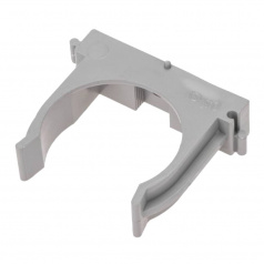 Крепеж-клипса для труб Rexant Ø 40 мм, серая (30 шт) [28-0140-2]