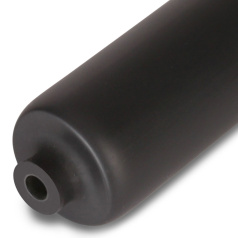 Термоусадочная клеевая трубка КВТ ТТК (4:1)-16/4 черная, усадка 4:1 [59676]