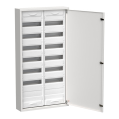 Корпус металлический IEK TITAN 5 ЩРн-168 (2х84), 1085х570х140 мм, IP31, белый [TI5-50-N-2X084-31]