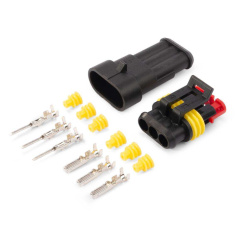 Разъем герметичный автомобильный КВТ РГА-3П [89505]