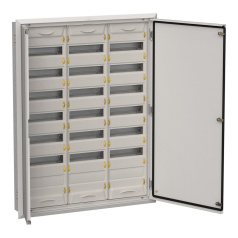 Корпус металлический IEK TITAN 5 ЩРв-252 (3х84), 1130х885х130 мм, IP31, серый [TI5-50-V-3X084-31-7035]