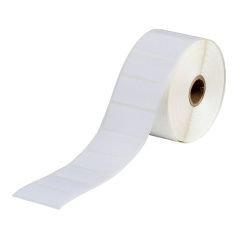 Этикетки Brady BPT-17-8423-1 полиэстер, 50.8 х 25.4 мм, белые глянцевые, 1000 шт [brd236719]