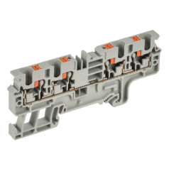 Клеммная колодка многовыводная IEK "ARMAFIX" CP-MC 4 мм², фаза, серая [YCT22-00-4-K03-004]