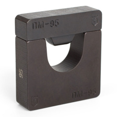 Набор матриц КВТ НМ-300-ПМ для опрессовки медных листовых наконечников ПМ [61035]