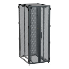 Шкаф серверный 19" ITK by ZPAS 42U 800х1200 мм, чёрный [ZP05-42U-0812-P2P-R]