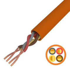 Кабель огнестойкий КПСнг(А)-FRLS Rexant 2x2x0.20 мм² [01-4907]