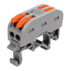 Клемма проходная с креплением на DIN-рейку Rexant СМК 222-422D [07-5239]