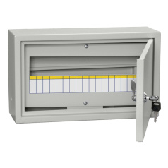 Корпус металлический IEK TITAN 3 ЩРн-18, 265х440х120 мм, IP31, серый [MKM14-N-18-31-Z]