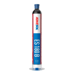 Теплопроводный эпоксидный клей Adhesol ЭП 180 (ES 180 B) однокомпонентный, чёрный, 50 мл