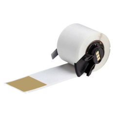 Самоламинирующиеся этикетки Brady M6‐34‐427‐BR винил, 38.1 х 152.4 мм, коричневые, 50 шт [brd173853]