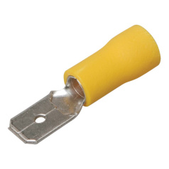 Разъем плоский изолированный IEK РпИп 5-6-0.8 с ПВХ манжетой (100 шт) [URP10-006-D34-6]