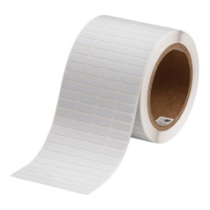 Этикетки Brady THT-1-719-10 полиимид, 19.05 х 6.35 мм, белые матовые, 10000 шт [brd134303]