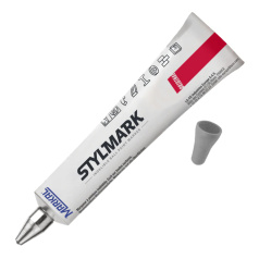 Термостойкая маркировочная паста Markal Stylmark до 200°C, серый, 3 мм [96662]