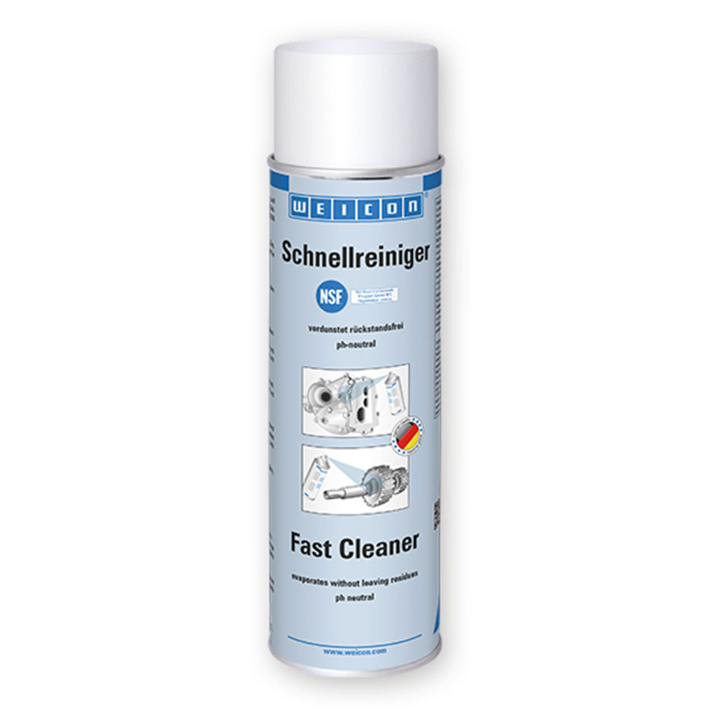 Очиститель-спрей Weicon Fast Cleaner, пищевой, 500 мл [wcn11212500]