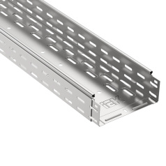 Лоток перфорированный IEK ESCA, сталь, толщина 0.8 мм, 80х300х3000 мм [CLP10-080-300-3]