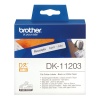 Лента Brother DK11203 наклейки 17 х 87 мм, белые (300 шт)