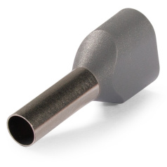 Наконечник штыревой втулочный изолированный КВТ НШВИ(2) «ЕВРО» 4.0-12 [103248]