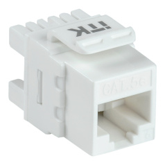 Модуль Keystone Jack ITK, категория 5E UTP 110 IDC 180° [CS1-1C5EU-12]