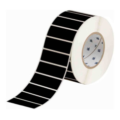 Этикетки Brady THT-18-8117-3 полиэстер, 76.2 х 25.4 мм, черные матовые, 3000 шт [brd148174]