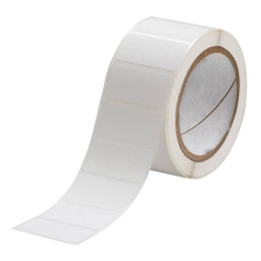 Картридж совместимый THT-40-38.1x19.05 полиэстер, 38.1 х 19.05 мм, белые (аналог Brady brdz175)